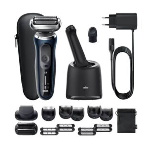 Máy Cạo Râu Braun Series 7 71-B7850cc, kèm Smart Care 4 in1, màu Blue