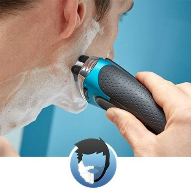 braun series 3 proskin use in the shower