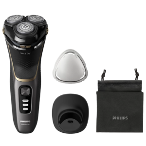 Máy cạo râu Philips Series 3000 S3342/13, kèm đế sạc