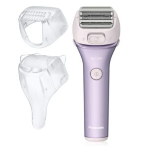 Máy cạo lông Panasonic 4 lưỡi, kèm lược bikini dành cho nữ