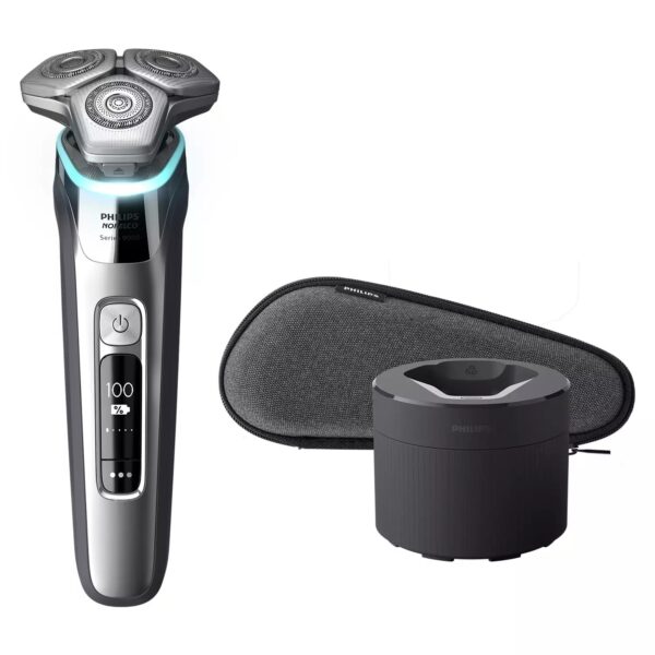 Máy cạo râu Philips series 9000 S9985/84, có trạm vệ sinh, hộp đựng du lịch