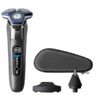 Máy cạo râu Philips Series 7000, model S7887/92, có đế sạc, hộp đựng du lịch và đầu tỉa lông mũi
