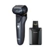 Máy cạo râu Panasonic LAMDASH 5 lưỡi ES-LVK8-K, có trạm vệ sinh tự động, màu đen
