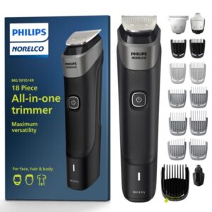 Tông đơ đa năng Philips series 5000 MG5910/49, tỉa râu, tóc, cơ thể