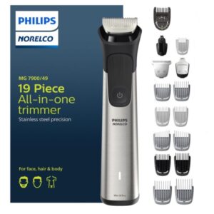 Tông đơ đa năng Philips series 7000 MG7900/49, cắt tỉa râu, tóc, mặt, cơ thể
